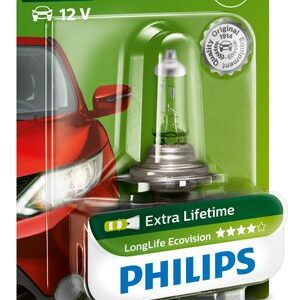 Bec Halogen H7 LongLifeEcoVisi PHILIPS 12972LLECOB1