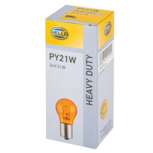 Bec  semnalizator PY21W  yello HELLA 8GA006841241